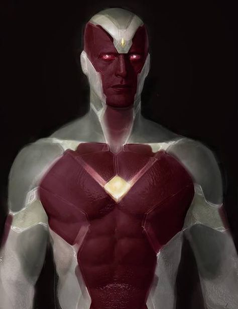 Ryan Meinerding, Vision Marvel, Paul Bettany, Avengers Age Of Ultron, Conceptual Artist, Avengers Age, Marvel Entertainment, Marvel Comics Art, Age Of Ultron