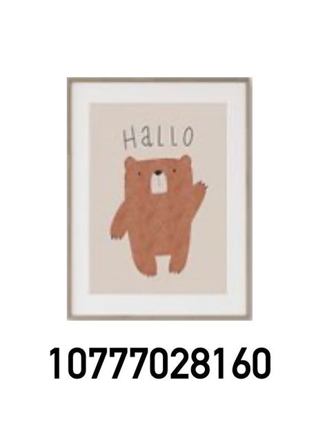 Roblox baby room bear decal bloxburg baby room bear decal Bear Codes Bloxburg, Family Portraits Bloxburg Codes, Cloud Decals Nursery Bloxburg, Roblox Bloxburg Bathroom Decals, Bloxburg Decals Codes Babyroom, Club Roblox Nursery Ideas, Bloxburg Horizontal Decals, Bloxburg Baby Picture Codes, Bloxburg Nursery Wallpaper Codes