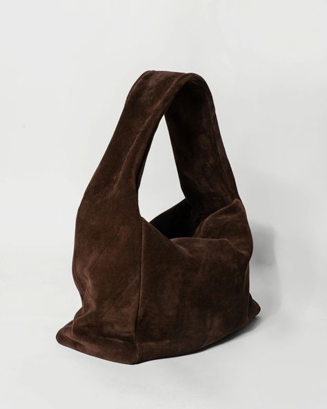 BURMA Suede Bag - Chocolate | COOSH Brown Suede Bag, Textile Bag, Suede Bag, Faux Leather Bag, Brown Bag, Blazer And Shorts, Shopper Bag, Flat Sneakers, Online Bags