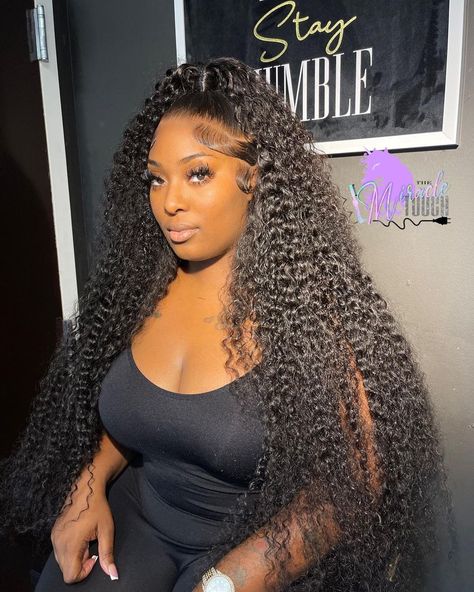 Nice Wigs, Long Ponytail Hairstyles, Spoiled Girl, Wigs Hairstyles, Frontal Wig Hairstyles, Hair Wigs For Black Women, Black Curly, Protective Hairstyles Braids, Frontal Hairstyles