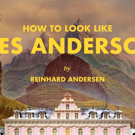 Reinhard Andersen on Instagram: "Lately on social media, both Instagram and TikTok, people often edit their videos using Wes Anderson's style. Honestly, I don't know where this trend started, because everything happened so fast. I also don't know if these people really like Wes Anderson, or if they have no idea who he is are and just following the trend 🤔 But apart from all that, I, as a fan of Wes Anderson's style, feel quite happy about this trend, maybe this will open up new experiences for some people who have never watched his movies before ✨️  As a designer, Wes Anderson's works really please my eyes, the shooting angle, the fonts used, the unique colors, the architecture of the buildings, ALL of that really supports the story he wants to convey to connoisseurs of his work. I tried Was Anderson Aesthetic, Wes Anderson Aesthetic Poster, Wes Anderson Website Design, Wes Anderson Font, Wes Anderson Design, We Anderson, Tiktok People, Wes Anderson Aesthetic, Wes Anderson Style