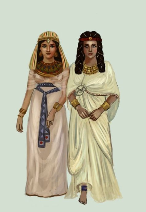 A Kalasiris is a fitted sheath cloth (dresslike) held up by two straps aound the neck and was very common for ancient Egyptian women to wear. Ancient Egypt Women, Egypt Clothing, Ancient Egyptian Fashion, Ancient Egyptian Clothing, Ancient Egyptian Women, Ancient Clothing, Egyptian Drawings, Ancient Egypt Fashion, Egyptian Era