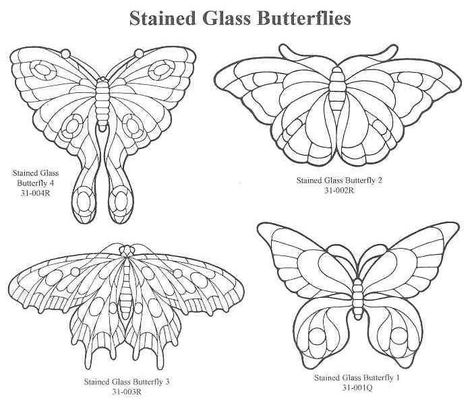 Stained Glass Templates, Glass Butterflies, Stained Glass Patterns Free, Stained Glass Birds, Stained Glass Butterfly, Stained Glass Diy, Stained Glass Crafts, Butterfly Drawing, Glass Butterfly