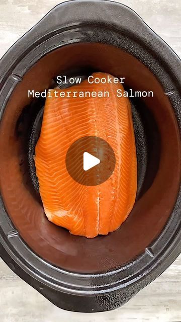 Shannon Epstein on Instagram: "Slow Cooker Mediterranean Salmon (low-carb, paleo, Whole30)  ✨Comment SALMON & I’ll DM you a direct link to the recipe. Other options: click the link in my profile & then click on this picture OR go to fitslowcookerqueen.com & search for “Mediterranean salmon”. Both links are in my profile!  Too hot to cook? Use your crockpot! This healthy salmon recipe comes together easily & won’t heat up your kitchen as it cooks.   ⏺️ Instructions to make this quickly in the #instantpot are also included in the blog post.  🌟More info: https://fitslowcookerqueen.com/slow-cooker-mediterranean-salmon/. . . . . . . . . . . #fitslowcookerqueen #crockpot #slowcooker #crockpotrecipes #crockpotmeals #slowcookerrecipes #crockpotcooking #salmonrecipe #salmon" Crockpot Salmon Recipes Slow Cooker, Salmon Slow Cooker Recipes, Slow Cooker Salmon Recipes, Salmon Crockpot Recipes, Slow Cooker Mediterranean, Crockpot Salmon, Crockpot Rice Recipes, Slow Cooker Salmon, Too Hot To Cook