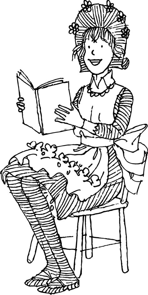 nice Amelia Bedelia Reading Book Coloring Page Amelia Bedelia Tattoo, Lover Tattoos, Book Lover Tattoo, Race Car Coloring Pages, Amelia Bedelia, Santa Coloring Pages, Star Wars Colors, Printable Coloring Pages For Kids, School Coloring Pages