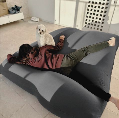 If you can't find me, I'm here:
📍 Yogibo Double

(Our Yogibo Max doubled in size, perfect for co-lounging, movie nights, nap times, cuddle puddles, etc.) Nap Times, Movie Nights, Nap Time, Movie Night, Lounge