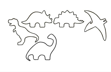 Dinosaur Wire Art, Dinosaur Outline Printable, Dino Template, Dino Quilt, Plush Ideas, Dinosaur Outline, Outline Pattern, Dinosaur Tattoo, Wire Knitting