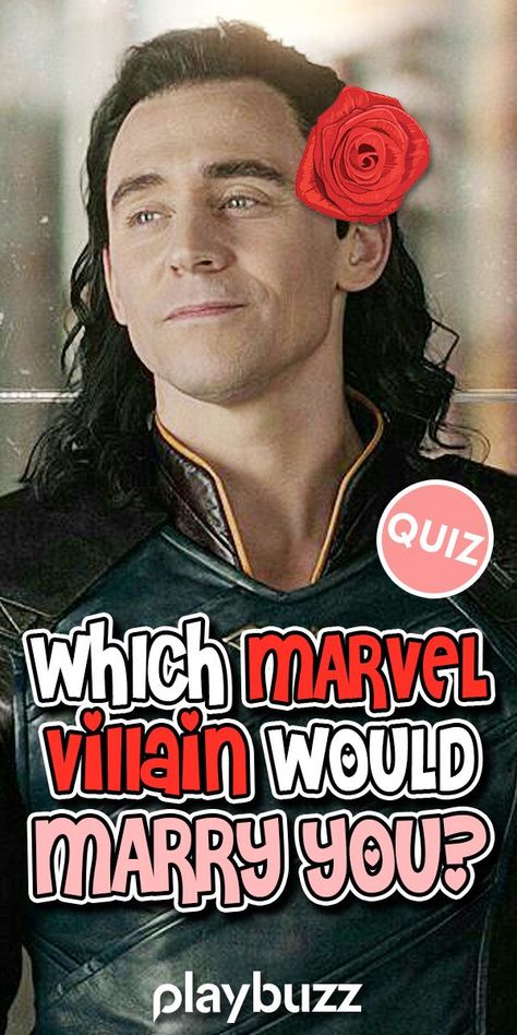 Wondering which Marvel villain you will marry? Is it Erik Killmonger? What about Loki? Take this quiz and we'll tell you! *** #PlaybuzzQuiz Marvel Movies Comics Superheroes Personality Quiz Love Relationship Playbuzz Quiz Which Marvel Character Is Your Soulmate, Loki Coloring Pages, Loki Laufeyson Pictures, Which Avenger Are You Quiz, Lokius Fanart Comic, Loki Quizzes, Which Marvel Character Are You, What Marvel Character Are You Quiz, Loki X Y/n Fanart