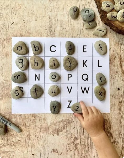 Alphabet Rocks, Reggio Inspired Classrooms, Homeschool Preschool Activities, Baby Learning Activities, Crazy Hair Day, Crazy Hair Day At School, Homeschool Activities, Montessori Toddler, Toddler Learning Activities