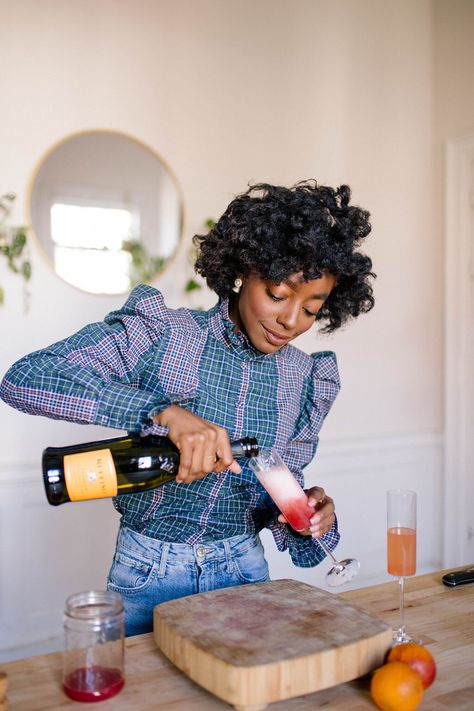 Venita Aspen, Ruffino Prosecco, Orange Mimosa, Mimosa Recipe, Blood Orange Juice, Colorful Cocktails, Day Drinking, Insta Inspo, Champagne Flutes