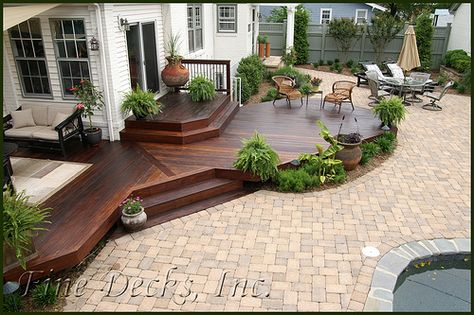 Ipe deck | All Ipe deck www.finedecks.com | Clemens Jellema | Flickr Deck Styles, Ipe Deck, Deck Remodel, Patio Deck Designs, Cozy Backyard, Deck Designs Backyard, Casa Exterior, Decks Backyard, Have Inspiration