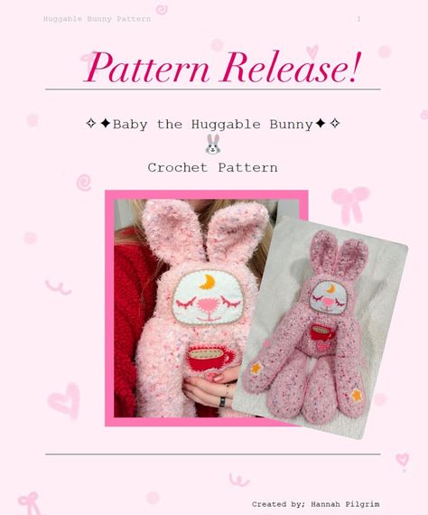 Bunnie Plushie Pattern, Voodoo Bunny Crochet Pattern, Zombie Bunny Crochet Pattern, Creepy Bunny Plush, Chubby Bunny Crochet Pattern, Visual Learning, Baby Box, Felt Embroidery, Bunny Plush