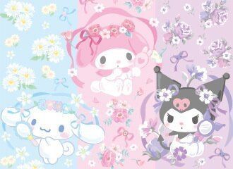 Walpaper Hello Kitty, My Melody Wallpaper, Melody Hello Kitty, Cute Laptop Wallpaper, Hello Kitty Characters, Cute Galaxy Wallpaper, Cute Desktop Wallpaper, Kitty Drawing, Hello Kitty Drawing