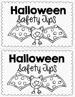 Trick or Treat Safety {FREEBIE!} - Just Reed Halloween Safety Activities, October Themes, Halloween Safety Tips, October Lessons, Halloween Teaching, October Classroom, Healthy Food Ideas, Halloween Safety, October Ideas