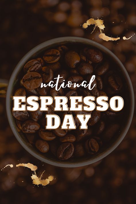 Celebrate National Espresso Day! Pixel Llama, Espresso Love, Espresso At Home, Italian Espresso, Ground Coffee Beans, Tasting Party, Island Park, French Press Coffee, Sticker Designs