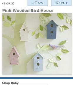 diy pottery barn decor - Google Search Eclectic Nursery Decor, Kids Bedroom Accessories, Eclectic Nursery, Decoration Vitrine, Bird Nursery, Wooden Bird Houses, Tree Mural, Bird Theme, Diy Pottery