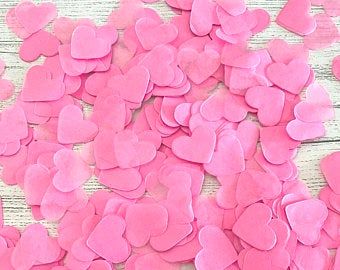 Paper confetti | Etsy UK Tissue Paper Hearts, Biodegradable Wedding, Bon Voyage Party, Wedding Garden Party, Throwing Confetti, Paper Confetti, Paper Table, Table Confetti, Wedding Garden