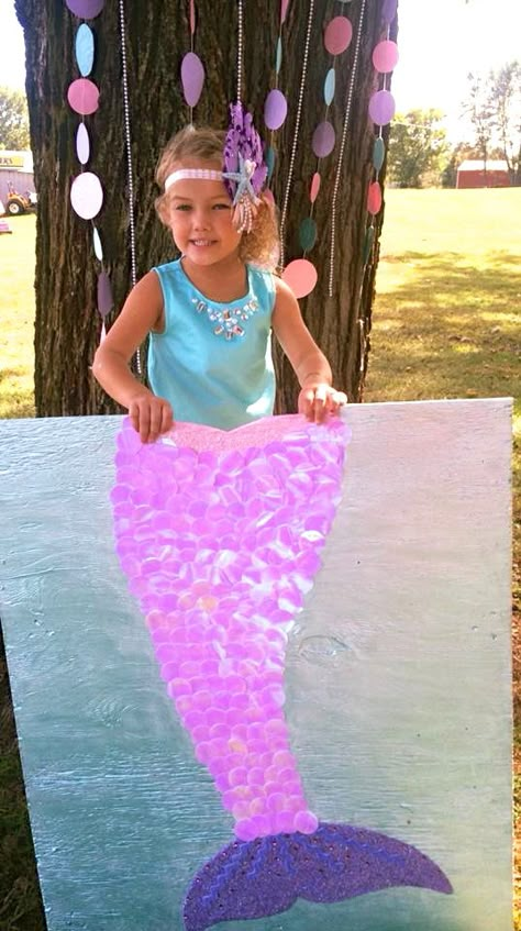 Little Mermaid Photo Prop Mermaid Photo Props Diy, Mermaid Props, Mermaid Photo Booth Props, Mermaid Photo Booth, Mermaid Party Photo Booth, Little Mermaid Party, Mermaid Birthday Party Photo Booth, Mermaid Party Photo Op, Mermaid Birthday Party Wall Decor