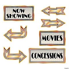 Hollywood Marquee Sign, Now Showing Movie Sign, Now Showing Sign, Playroom Renovation, Movie Marquee Sign, Movie Night Decor, Movie Poster Marquee, Movie Theater Theme, Theatre Illustration