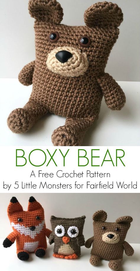 Crochet Teddy Bear Pattern, Confection Au Crochet, Bear Crochet, Pola Amigurumi, Crochet Teddy Bear, Crochet Simple, Haken Baby, Crochet Teddy, Teddy Bear Pattern