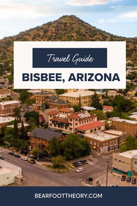 Discover the best things to do in Bisbee, Arizona from exploring the historic downtown, quirky art galleries, ghost tours, and more. Bisbee Az, Arizona Art, Bisbee Arizona, Visit Arizona, Haunted History, Quirky Art, Ghost Tour, Arizona Travel, Historic Downtown