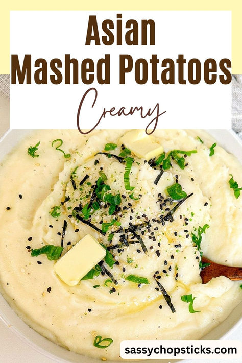 Asian mashed potatoes Korean Mashed Potatoes, Asian Potatoes Recipes, Asian Style Mashed Potatoes, Asian Mashed Potatoes, Spicy Mashed Potatoes, Asian Potato Recipes, Asian Inspired Potatoes, Asian Style Potatoes, Minimalist Recipes