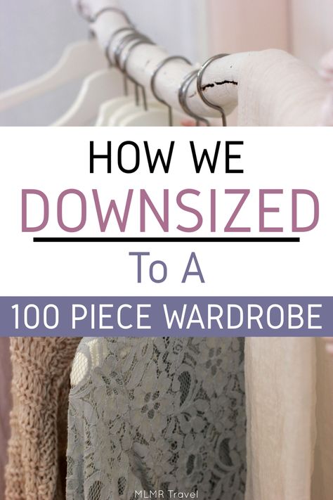 100 Piece Wardrobe, Capsule Wardrobe With Dresses, Wardrobe Downsizing, Downsizing Wardrobe, Minimalist Home Decorating, Downsize Wardrobe, Minimalist Home Ideas, Cohesive Wardrobe, Home Design Minimalist