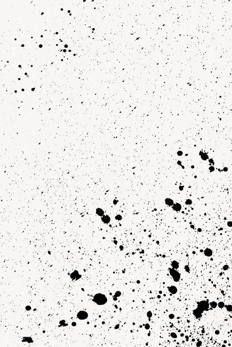 Ink splatter texture abstract background, black & white design | free image by rawpixel.com / Hein Ink Background Texture, Black And White Vibes Aesthetic, Texture Wallpaper Aesthetic, Parti Diagram, Splatter Background, White Paint Splatter, Ink Texture, Collage Pieces, Lockscreen Iphone