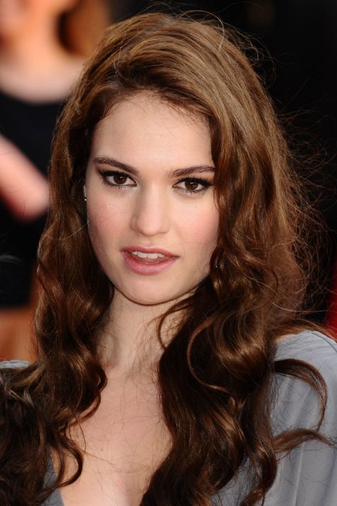 Lily James in 2012. Lilly James, Bérénice Marlohe, Brunette Actresses, Yvonne Strahovski, Beautiful Red Hair, Richard Madden, Lily James, Kate Upton, English Actresses