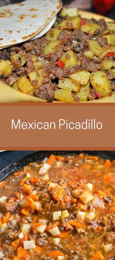 Food Recipes | Real Mexican Food Recipes | Mexican Food Real Mexican Food Recipes, Easy Mexican Picadillo Recipe, Mexican Picadillo Recipe, Food Recipes Mexican, Authentic Mexican Food Recipes, Mexican Picadillo, Picadillo Recipe, Real Mexican Food, Authentic Mexican Recipes