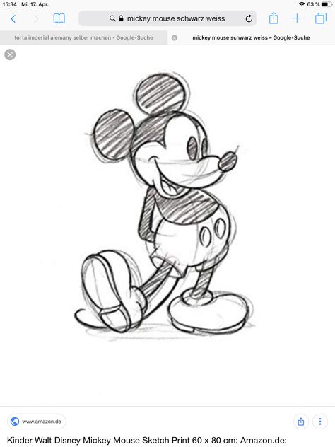 Mickey Mouse Sketch, Mouse Sketch, Disney Poster, Cuadros Diy, Disney Frames, Mouse Tattoos, Disney Drawings Sketches, Princess Drawings, Disney Sketches