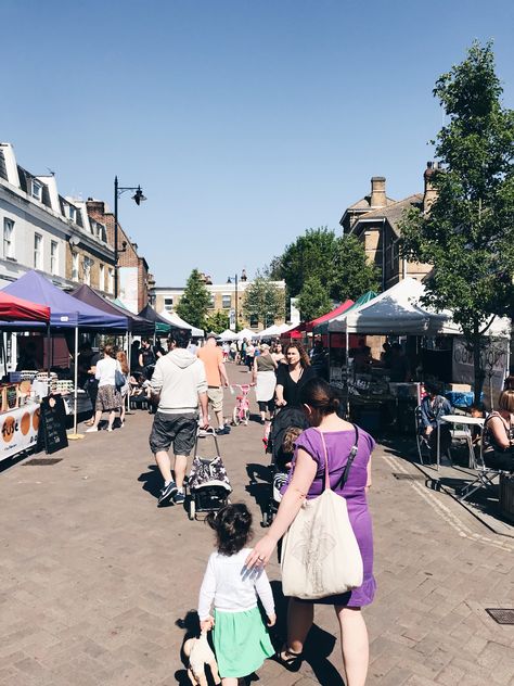 Herne Hill Market - getting to dulwich village Dulwich Village, London