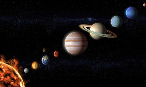 We Are About To Witness A Rare Planetary Alignment Not Seen In 800 Years Solar System Facts, Retrograde Planets, Planets In The Sky, Solar System Planets, Secrets Of The Universe, Space Planets, Meteor Shower, Our Solar System, Birth Chart