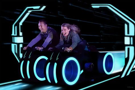 Official Guide To Navigating The Grid At TRON Lifecycle Run! Indoor Amusement Parks, Disney 2023, Disney Tourist Blog, Disney Now, Disney Vacation Planner, Birthday Freebies, Disney Blog, Opening Credits, Disney World Planning