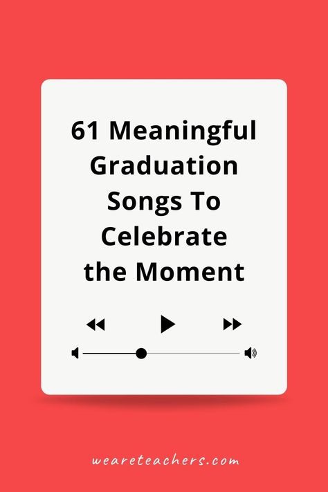 Best Graduation Songs 2022: Celebrate Students in All Grade Levels Class Songs Senior, Songs For Preschool Graduation, Songs For Graduation, Songs For Memories, Graduation Songs For Kids, Kindergarten Graduation Songs, Last Day Of School Party, Summer Activity Ideas, Elementary School Graduation