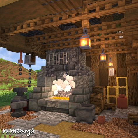 A Minecraft Medieval Blacksmith with a full Interior!
You can download this build on my Patreon, just follow the link! Mineshaft Design Minecraft, Underground Cave House Minecraft, Minecraft Mineshaft Build, Cave Base Minecraft Ideas, Minecraft Cave Lighting, Cave Bases Minecraft, Minecraft Excavation Site, Minecraft Mineshaft Design, Underground Market Minecraft