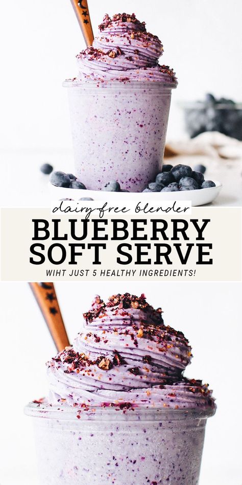 Homemade Froyo, Blueberry Frozen Yogurt, Frozen Yogurt Blueberries, Frozen Yogurt Recipe, Frozen Yogurt Recipes, Yogurt Recipe, Homemade Ice Cream Recipes, Healthy Ice Cream, Easy Summer Desserts