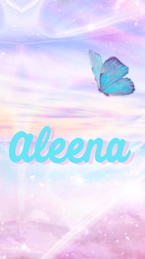 Aleena Name Wallpaper, Android Wallpaper Art, Cute Blue Wallpaper, Name Wallpaper, Wallpaper Art, Blue Wallpaper, A Name, Blue Wallpapers, Android Wallpaper