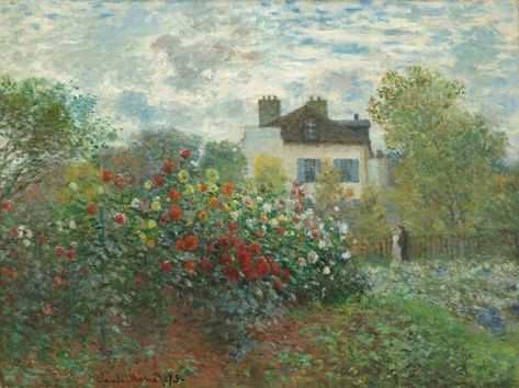 Public Domain Artwork: Scenic - A Home Is Announced Monet Poster, Monet Art, Landscape Canvas Art, Hur Man Målar, National Gallery Of Art, Brigitte Bardot, Arte Floral, Landscape Canvas, Fine Arts Posters