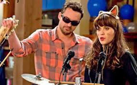 Nick Miller Costume, New Girl Nick And Jess, Jess New Girl, Nick And Jess, Jessica Day, Nick Miller, Cute Couple Halloween Costumes, 29th Birthday, Movie Couples