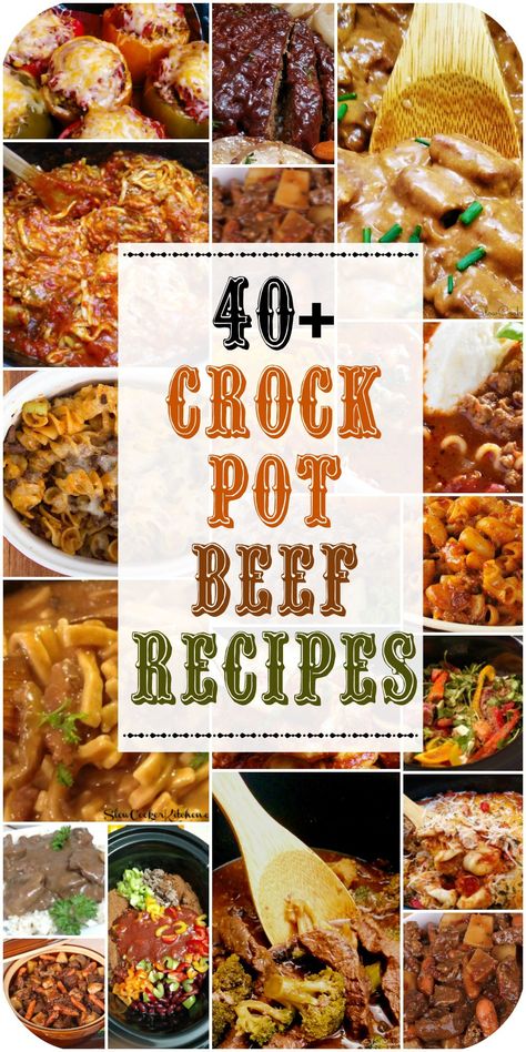 Crock Pot Beef Recipes, Bacon Board, Dinner Ground Beef, Crockpot Dump Recipes, Slow Cooker Kitchen, Crock Pot Beef, Recipes Slow Cooker, Slow Cooker Recipes Beef, Easy Crockpot Dinners