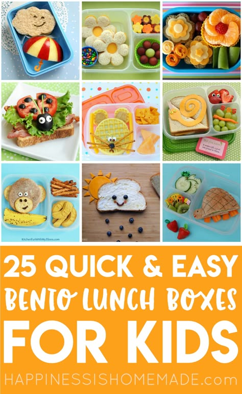 Easy Bento Lunch, Bento Lunch Box Ideas, Poster Shopping, Lunch Box Ideas For Kids, Easy Bento, Creative School Lunches, Box Ideas For Kids, Fun Kid Lunch, Kotak Bento