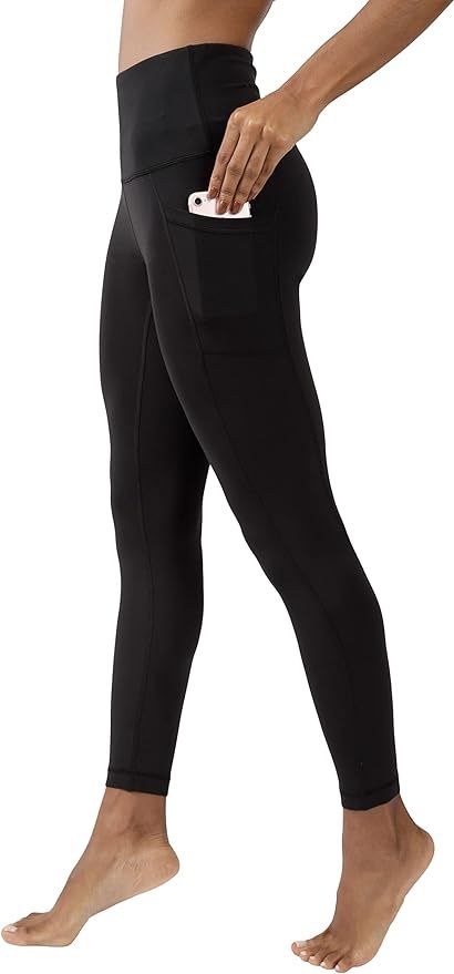 Yogalicious High Waist Ultra Soft Ankle Length Leggings with Pockets - Black - XS at Amazon Women’s Clothing store Butter Soft Leggings, Ankle Length Leggings, Buttery Soft Leggings, Leggings With Pockets, Best Leggings, Active Leggings, Soft Leggings, Workout Outfit, Amazon Women