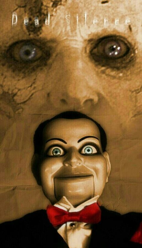 DEAD SILENCE Scariest Movies, Dead Silence, Nick Frost, Jason Horror, Artist Posters, Shaun Of The Dead, Nightmare Fuel, Horror Aesthetic, Scary Kids