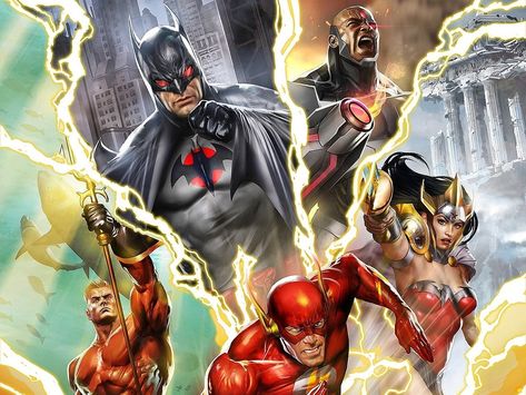 #Comics Justice League: The Flashpoint Paradox #Aquaman #Batman #Flash Wonder Woman #720P #wallpaper #hdwallpaper #desktop Flash Point Paradox, Flashpoint Paradox, Thor Asgard, Art Dc Comics, Flash Vs, Justin Chambers, Kevin Mckidd, Dana Delany, Flash Comics