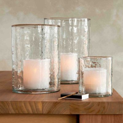 Our series of white intends to achieve a clean and crisp look neutral enough for any dÃ©cor. Suitable for tea light or votive candles. Size: 6.7" H x 5" W x 5" D | Highland Dunes Candleholder-clear 6.7 H x 5.0 W x 5.0 D in Glass | 6.7" H x 5" W x 5" D | Wayfair Tea Bar, Visual Display, Centerpiece Bowl, Wall Organization, Mirror Art, Linen Placemats, Holiday Lights, Votive Candles, 7 H