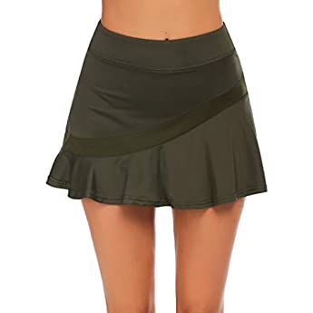 Summer 2 Piece Outfits, Sporty Skirt, Workout Skirt, Casual Summer Skirt, Golf Skorts, Running Skirt, Sports Skirt, T Shirt Skirt, Rok Mini