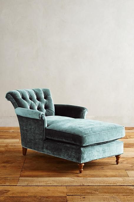 15 Affordable Ways to Elevate Your Living Room – SheKnows Unique Living Room Furniture, Velvet Chaise, Velvet Furniture, Shabby Chic Interiors, Comfortable Furniture, Chaise Lounges, Chaise Lounge Chair, Beautiful Furniture, White Wall