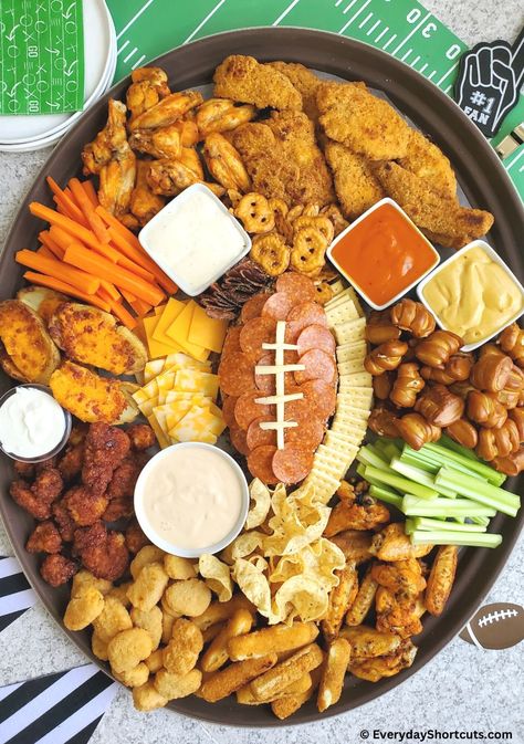 Game Day Platter, Cool Charcuterie Board, Football Tailgate Charcuterie Board, Buffalo Bills Charcuterie Board, Sports Themed Charcuterie Board, Football Grazing Table, Football Charcuterie Boards, Sports Charcuterie Board, Charcuterie Board Football Party