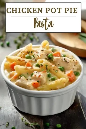 Enjoy the warmth of Chicken Pot Pie Pasta, a creamy, flavorful dish that combines all the comforts of your favorite pot pie with pasta! Quick and easy, this meal is perfect for busy weeknights. With tender chicken, hearty vegetables, and a rich sauce, it's sure to become a family favorite. Ready in just 30 minutes, you won’t want to miss out! Serve it with garlic bread or a fresh salad for a complete meal. Save this recipe for your next dinner, and don’t forget to share your creations! Chicken Pot Pie Pasta, Pot Pie Pasta, Pickled Vegetables Recipe, Winter Meals, Hearty Chicken, Pasta Ingredients, Kitchen Fun, Chicken Dinners, Comfort Dishes